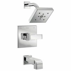 Delta T14467 Ara Monitor 14 Series H2Okinetic Tub & Shower Trim In Chrome