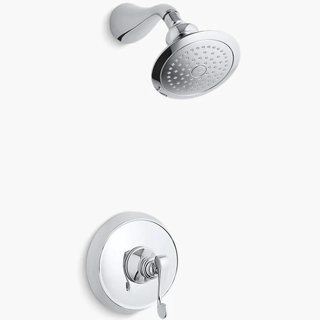 Kohler T16116-4-BV Revival Rite-Temp Pressure-balancing Shower Faucet Trim With Scroll Lever Handle, Valve Not Included In Vibrant Brushed Bronze 3 Kohler T16116-4-BV Revival Rite-Temp Pressure-balancing Shower Faucet Trim With Scroll Lever Handle, Valve Not Included In Vibrant Brushed Bronze
