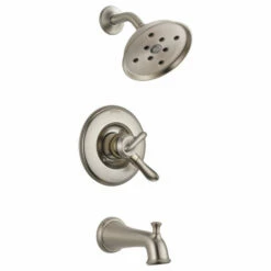 Delta T17494-SS Linden Monitor 17 Series H2Okinetic Tub & Shower Trim In Stainless