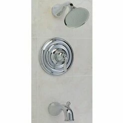 American Standard T345000.295 Amarailis Traditional Bath/Shower Trim Kit, Satin Nickel