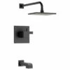 Brizo T60480-BL Siderna Tempassure Thermostatic Tub/Shower Trim In Matte Black -AF SUPPLY Sales Store T60480 BL