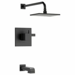 Brizo T60480-BL Siderna Tempassure Thermostatic Tub/Shower Trim In Matte Black