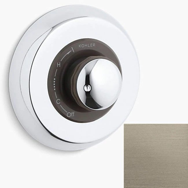 Kohler T9492-7-BV MasterShower Trim With Cylinder Handle For HiFlow Rite-Temp And Rite-Temp Pressure-balancing Valves, Requires Valve In Vibrant Brushed Bronze 3 Kohler T9492-7-BV MasterShower Trim With Cylinder Handle For HiFlow Rite-Temp And Rite-Temp Pressure-balancing Valves, Requires Valve In Vibrant Brushed Bronze