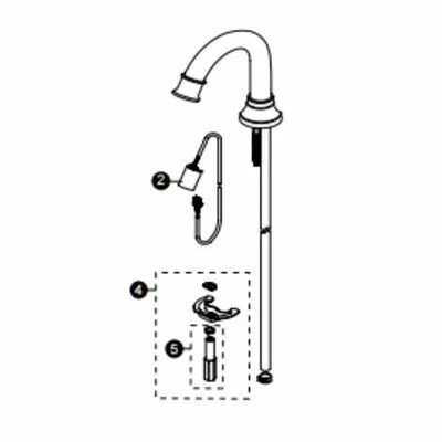 Toto TELLT100#CP TELLT100-CP Fordham Spout Assembly, Polished Chrome 3 Toto TELLT100#CP TELLT100-CP Fordham Spout Assembly, Polished Chrome
