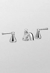 Toto TL220DD1#BN Vivian Widespread Lavatory Faucet With Lever Handles In Brushed Nickel