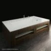 Lacava TUB02-001 Piazza Under-counter Or Self-rimming Soaking Bathtub Made Of Lucite Acrylic, With An Overflow, Unfinished Exterior,net Weight 88lbs. Water Capacity 58 Gal. Drain Is Not Included. 66"W, 32"D, 18"H. In White -AF SUPPLY Sales Store TUB02 001