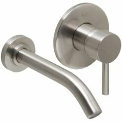 Vigo Industries VG05001BN Olus Brushed Nickel Finish Single Lever Wall Mount Faucet -AF SUPPLY Sales Store VG05001BN 1