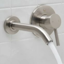 Vigo Industries VG05001BN Olus Brushed Nickel Finish Single Lever Wall Mount Faucet
