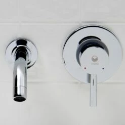 Vigo Industries VG05001CH Olus Chrome Finish Single Lever Wall Mount Faucet -AF SUPPLY Sales Store VG05001CH 3