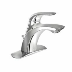 Moen WSL84533 Zarina Single Hole Bathroom Faucet In Chrome