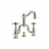 Rohl A1419XM Acqui Deck Mount Bridge Lavatory Faucet -AF SUPPLY Sales Store a1419xmpn2