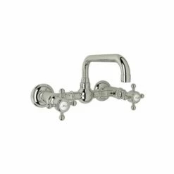 Rohl A1423XM Acqui Wall Mount Bridge Lavatory Faucet