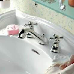 Rohl AC102X Arcana C-Spout Widespread Lavatory Faucet