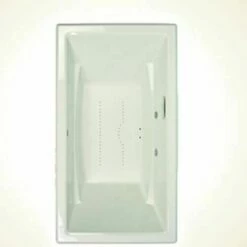 Jacuzzi ACE7242ACR5CXB Acero 72" X 42" Air Bathtub Color: Black