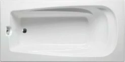 Americh BA6032B-WH 6032 Barrington Builder Rectangular Tub With Arm Rests In White