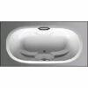 Americh BR7444-24LA2-BI 7444 Brisa Ii Luxury Oval Tub With Center Drain And Airbath System Ii In Biscuit -AF SUPPLY Sales Store amrbr744424la2bi