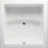 Americh BV4848LA2-WH 4848 Beverly Luxury Square Tub With Seat With Airbath System Ii In White -AF SUPPLY Sales Store amrbv4848la2wh