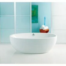 Americh CO7232T2-WH 7232 Contura Ii Freestanding Tub Only With Integral Drain In White