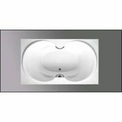 Americh IC7242L-BI 7242 Icaro Luxury Rectangular Tub In Biscuit