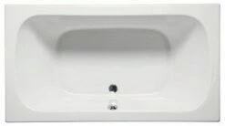 Americh MO7236B-WH 7236 Monet Builder Rectangular Tub With Center Drain In White