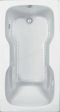 Aquatic AI4AIR6032-BI Serenity Slip Resistant Acrylic Air Bath Tub In Biscuit With Universal Drain 3 Aquatic AI4AIR6032-BI Serenity Slip Resistant Acrylic Air Bath Tub In Biscuit With Universal Drain