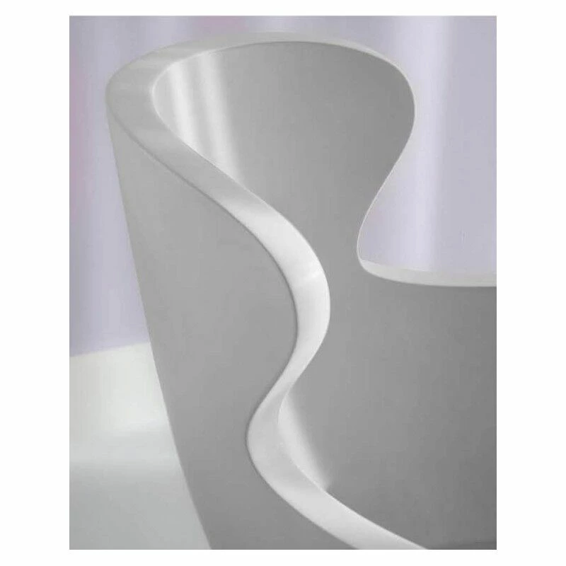 Rapsel ARN1 018 Designer Freestanding Bathtub In White Titanic Resin. Overflow And European Pop-up Drain Included. 5 Rapsel ARN1 018 Designer Freestanding Bathtub In White Titanic Resin. Overflow And European Pop-up Drain Included. - Image 3