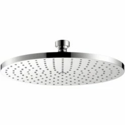 Axor 28494001 Downpour 240 AIR 1-Jet Showerhead, 2.5 GPM In Chrome
