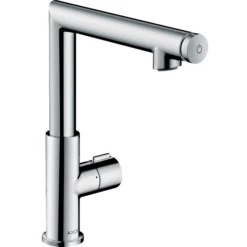 Axor 45016001 Uno Select Single-Hole Faucet Without Pop-Up, Medium, 1.2 GPM In Chrome