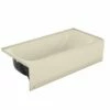 Bootz 011-3364-06 Aloha 60" X 30" Porcelain Enamel Alcove Right Hand Drain Bathtub In Bone -AF SUPPLY Sales Store b2204ja 1 1