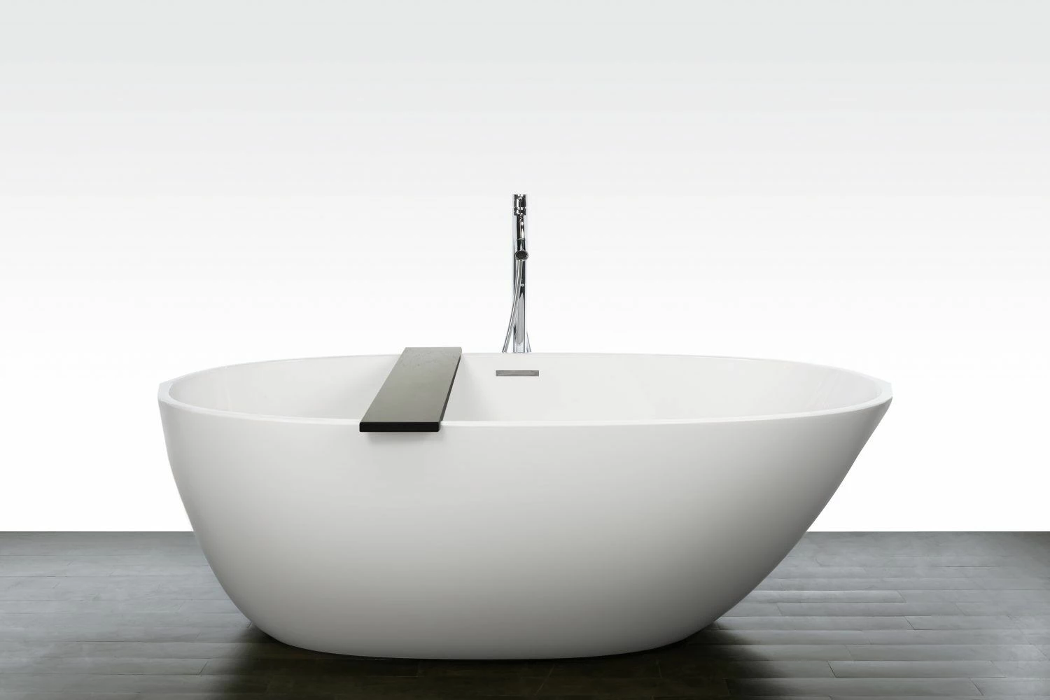 WetStyle BBE01-R-PC-COP-MA BE Collection 66"L X 34"W X 22"H Right-Side Freestanding Soaking Bathtub In Matte White 3 WetStyle BBE01-R-PC-COP-MA BE Collection 66"L X 34"W X 22"H Right-Side Freestanding Soaking Bathtub In Matte White