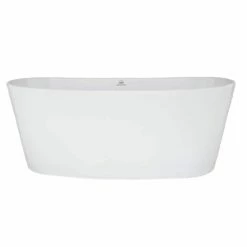 Hydro Systems BIS6431HTO-WHI Biscayne Metro Freestanding 64"L X 31"W X24"D Bathtub In White