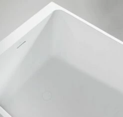 Blu Bathworks BT0102.01-01G Blu Stone Metrix 60'' L X 30'' W X 21.5'' H Freestanding Or Alcove Rectangular Tub With End Drain In White Gloss 10 Blu Bathworks BT0102.01-01G Blu Stone Metrix 60'' L X 30'' W X 21.5'' H Freestanding Or Alcove Rectangular Tub With End Drain In White Gloss -AF SUPPLY Sales Store bt01020101g 3