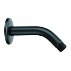 Danze D481136BS 6" Showerarm With Escutcheon In Satin Black