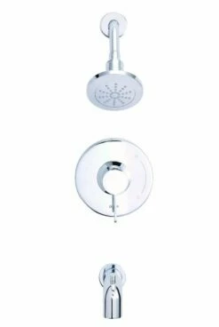 Danze D512030TC Amalfi Tub & Shower Trim Kit, 2.0gpm, Polished Chrome Finish