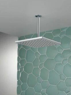 Delta 52159-PR 1.75 GPM Single-Setting Metal Raincan Shower Head In Lumicoat Chrome -AF SUPPLY Sales Store del52159pr 1