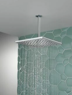 Delta 52159-PR 1.75 GPM Single-Setting Metal Raincan Shower Head In Lumicoat Chrome -AF SUPPLY Sales Store del52159pr 2