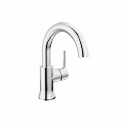 Delta 559HAR-DST Triinc 1.2 GPM Single Handle Bathroom Faucet In Polished Chrome