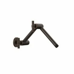 Brizo RP81434RB Linear Round Jointed Wall Mount 16" L Shower Arm And Flange In Venetian Bronze