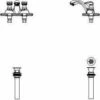 Delta 86T1053 86T Series Two Handle Metering Slow-Close Centerset Lavatory Faucet -AF SUPPLY Sales Store del86t1053