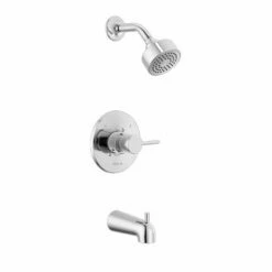 Delta T14459-PP Modern 1.75 GPM Monitor 14 Series Tub & Shower Trim In Polished Chrome