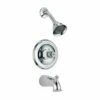 Delta T14478-LHP Leland Monitor 14 Series Tub And Shower Trim Less Handle In Polished Chrome (Rough Valve Sold Separately) -AF SUPPLY Sales Store delt14478lhp