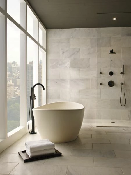 Brizo T60875-BLLHP Odin® 3-Function Diverter Trim - Less Handle In Matte Black 5 Brizo T60875-BLLHP Odin® 3-Function Diverter Trim - Less Handle In Matte Black - Image 3