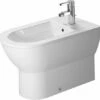 Duravit 2251100000 Darling New Bidet Floor Standing With Overflow, With Tap Platform, Fixings Included, In White -AF SUPPLY Sales Store dur2251100000