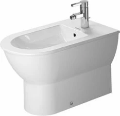 Duravit 2251100000 Darling New Bidet Floor Standing With Overflow, With Tap Platform, Fixings Included, In White