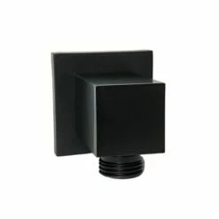 Emory And Bond EB11502BL Shower Wall Outlet In Black