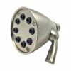 Emory And Bond EB1409BN Brass 2 GPM Fixed Showerhead With 8 Jet Adjustable Spray In Brushed Nickel -AF SUPPLY Sales Store eb1409bn