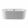 Emory And Bond EB40271 Bergen Free Standing Bath Tub 70"L X 33"W X 24"H, Acrylic, Glossy, Oval, Center Drain, 61 Gallons -AF SUPPLY Sales Store eb40271