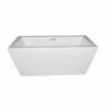 Emory And Bond EB40360 Burlington Free Standing Bath Tub 60"L X 32"W X 23"H, Acrylic, Glossy, Rectangular, Center Drain, 52 Gallons 2 Emory And Bond EB40360 Burlington Free Standing Bath Tub 60"L X 32"W X 23"H, Acrylic, Glossy, Rectangular, Center Drain, 52 Gallons -AF SUPPLY Sales Store eb40360