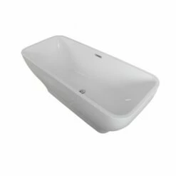 Emory And Bond EB41167 Mercer Free Standing Bath Tub 67"L X 28"W X 24"H, Acrylic, Glossy, Curved Oval, Center Drain, 71 Gallons 10 Emory And Bond EB41167 Mercer Free Standing Bath Tub 67"L X 28"W X 24"H, Acrylic, Glossy, Curved Oval, Center Drain, 71 Gallons -AF SUPPLY Sales Store eb41167 1