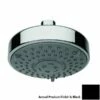 Emory & Bond EBA33SH07BL 4 3/4" Dia 3 Function Shower Head 1.75 GPF In Black -AF SUPPLY Sales Store eba33sh07bl 1
